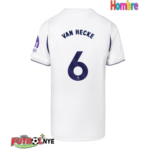 Camiseta Tottenham Hotspur Jan Paul van Hecke #6 Primera Equipación 2026-27 manga corta